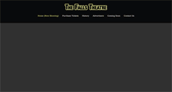 Desktop Screenshot of fallstheatre.com