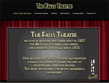 Tablet Screenshot of fallstheatre.com